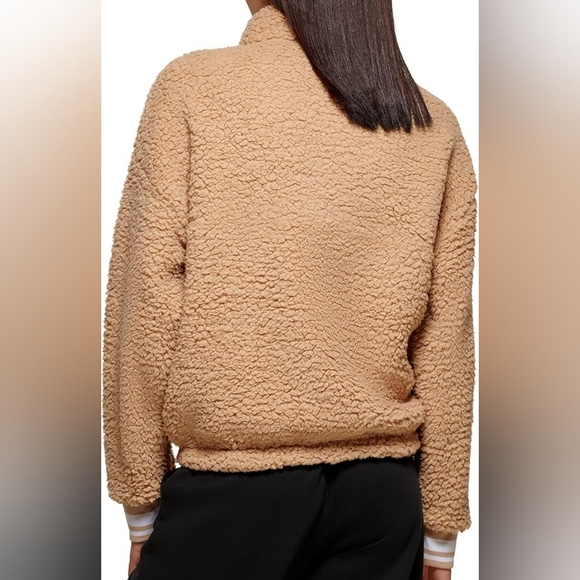 Tommy Hilfiger Sport half zip pullover Sherpa Jacket Medium - Picture 3 of 8